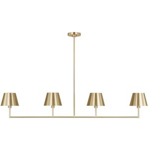 Drew & Jonathan Ender 4 Light 56.00 inch Island Light