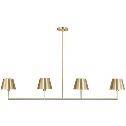 Drew & Jonathan Ender Linear Chandelier Ceiling Light, Large