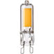 June LED G9 3 watt 3000K Light Bulb, Pack of 3