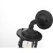 Hugo 1 Light 11.5 inch Black Outdoor Wall Sconce