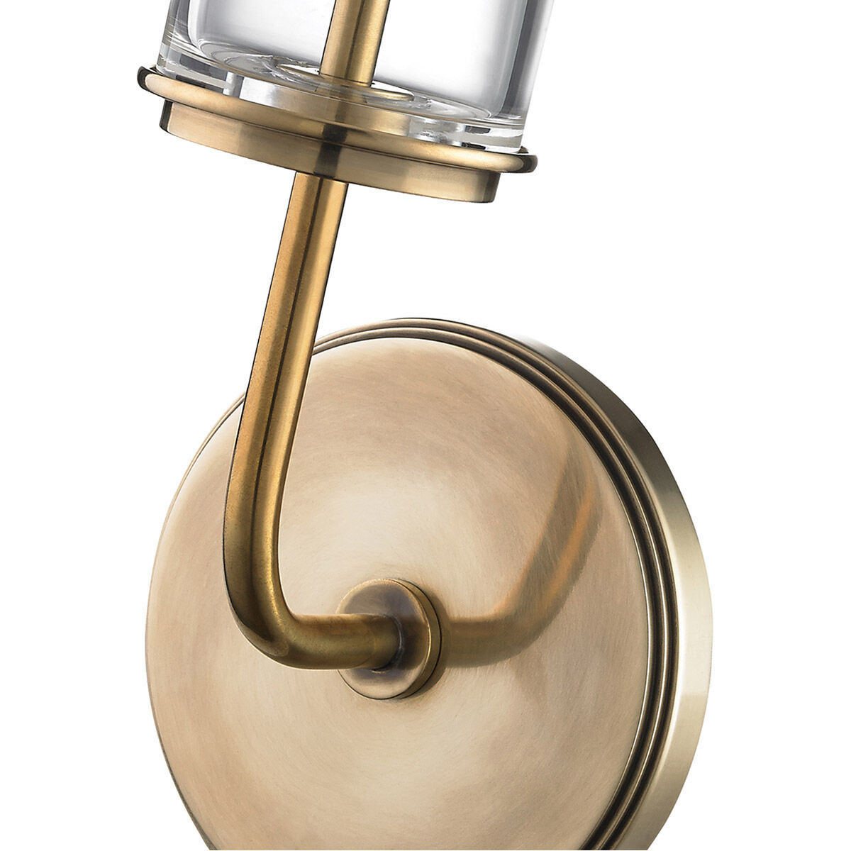 Wentworth 1 Light 5 inch Aged Brass ADA Wall Sconce Wall Light