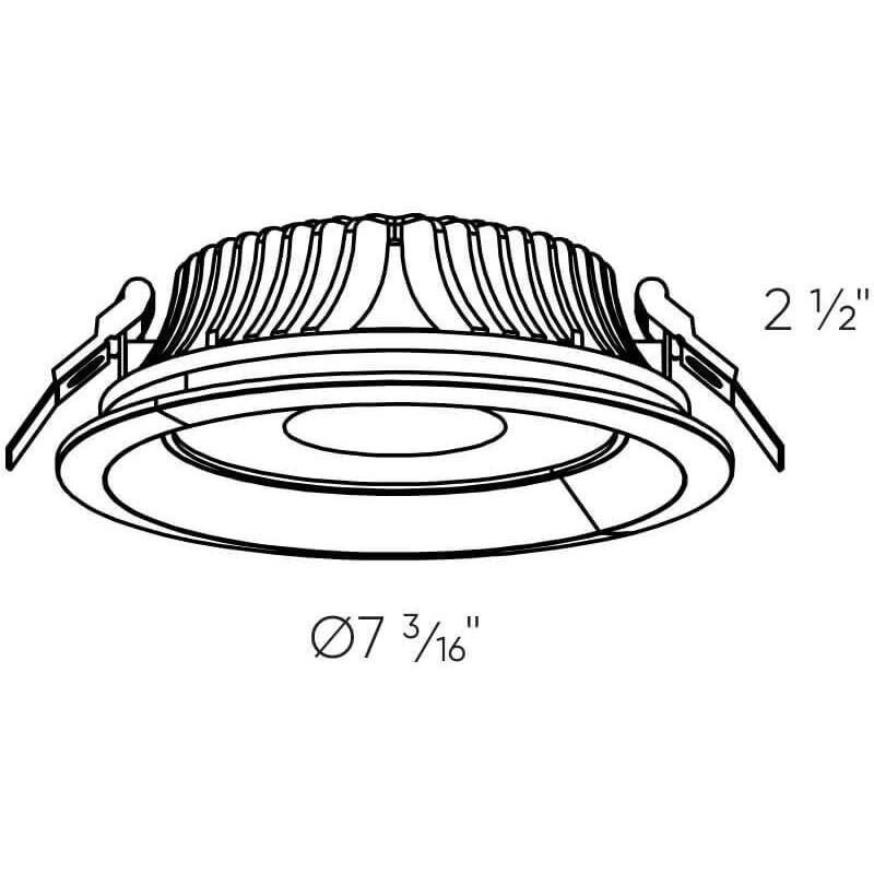 Hilux White Regressed, Commercial Down Light