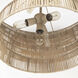 Marimba 40 inch Brown Chandelier Ceiling Light