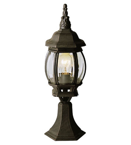 Francisco 1 Light 21 inch White Outdoor Postmount Lantern