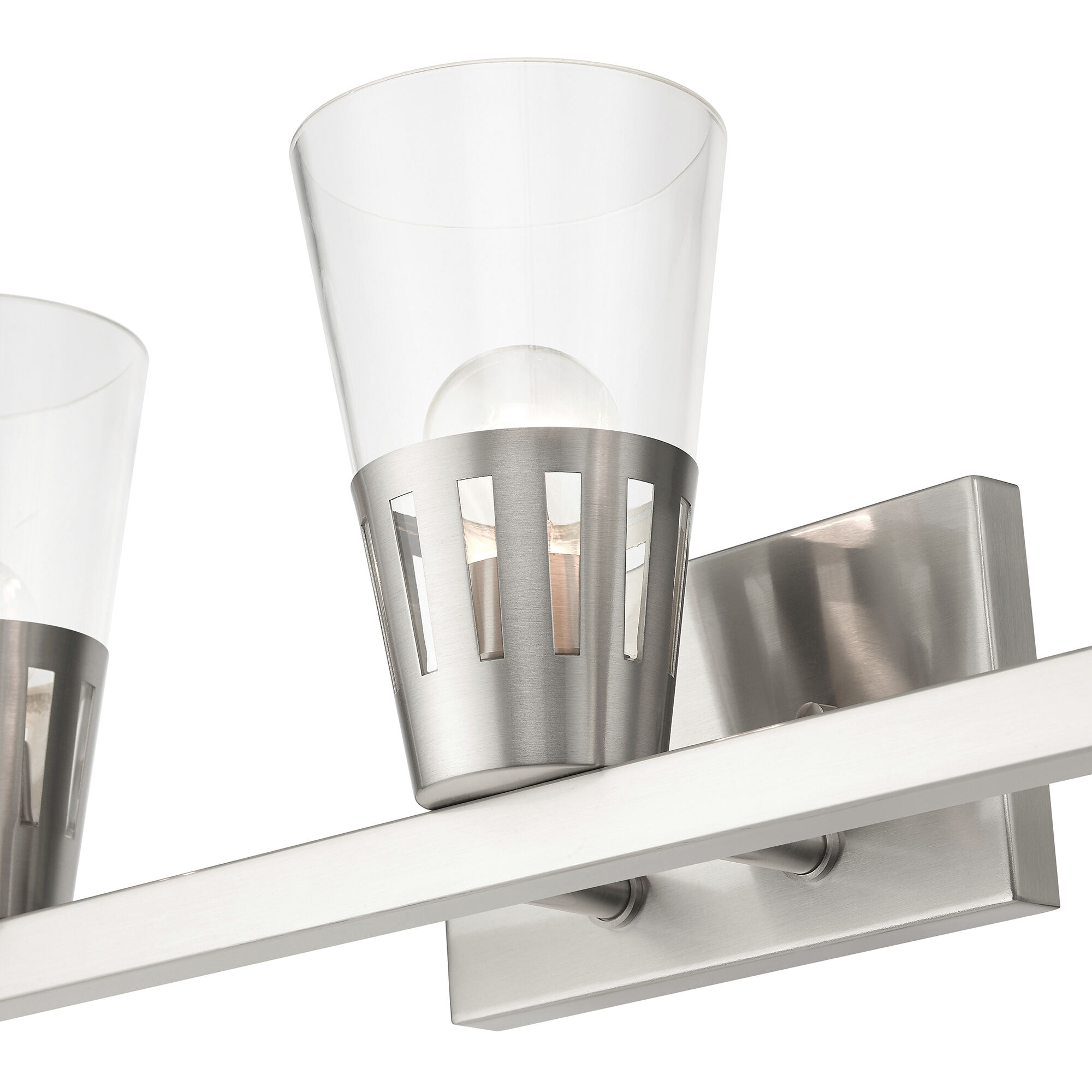 Bennington 3 Light 23.5 inch Brushed Nickel Vanity Sconce Wall Light