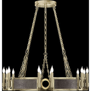 Mirage 12 Light 35.75 inch Gold Chandelier Ceiling Light