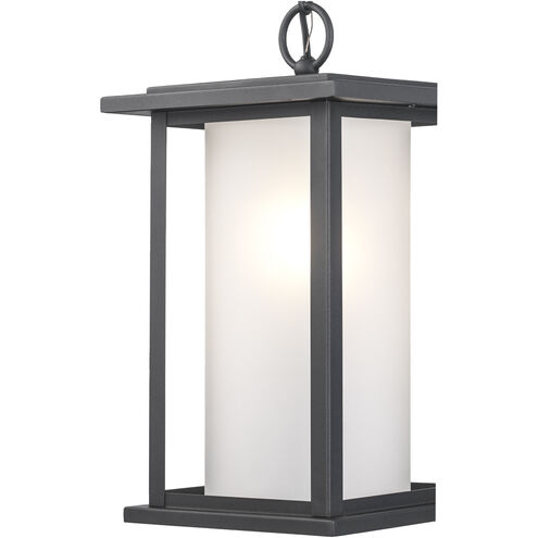 Shaakar 1 Light 8 inch Black Outdoor Hanging Lantern