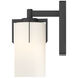 Froselle 1 Light 4.5 inch Matte Black Wall Sconce Wall Light
