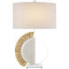 Seychelles 29.5 inch Sandstone/White/Raffia Table Lamp Portable Light