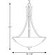 Wisten 3 Light 18 inch Brushed Nickel Foyer Pendant Ceiling Light in Bulbs Not Included, Standard