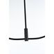 Nyomi 2 Light 36 inch Black Chandelier Ceiling Light