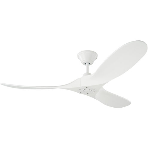 Maverick 52 inch Matte White Ceiling Fan