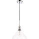 Gil 1 Light 11 inch Chrome Pendant Ceiling Light