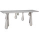 Drop 76 X 20 inch White Wash Console