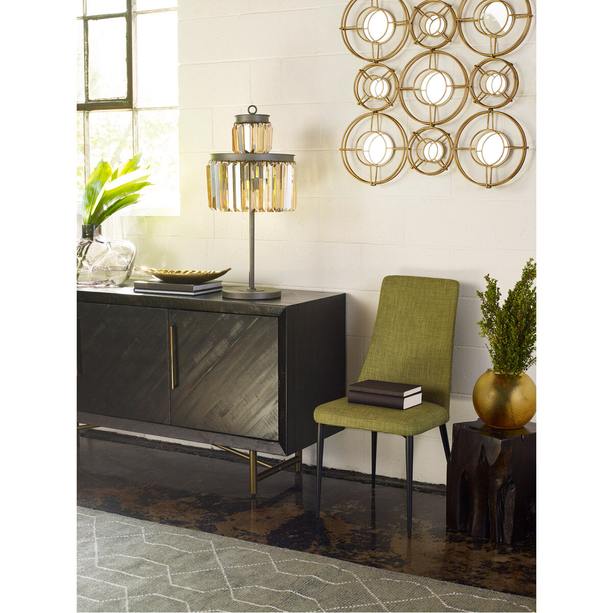 Sicily 68 X 20 inch Black Buffet