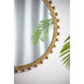 Jasper 33.5 X 33.5 inch Brown Wall Mirror
