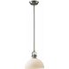 Madison 1 Light 7 inch Brushed Nickel Pendant Light Ceiling Light