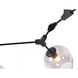 Canada 7 Light 18 inch Black Chandelier Ceiling Light