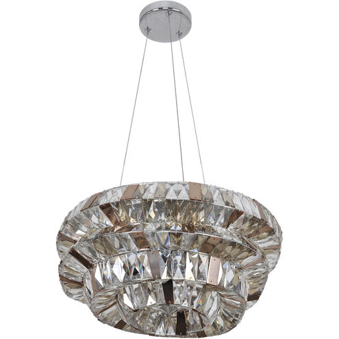 Gehry 6 Light 18 inch Chrome Pendant Ceiling Light