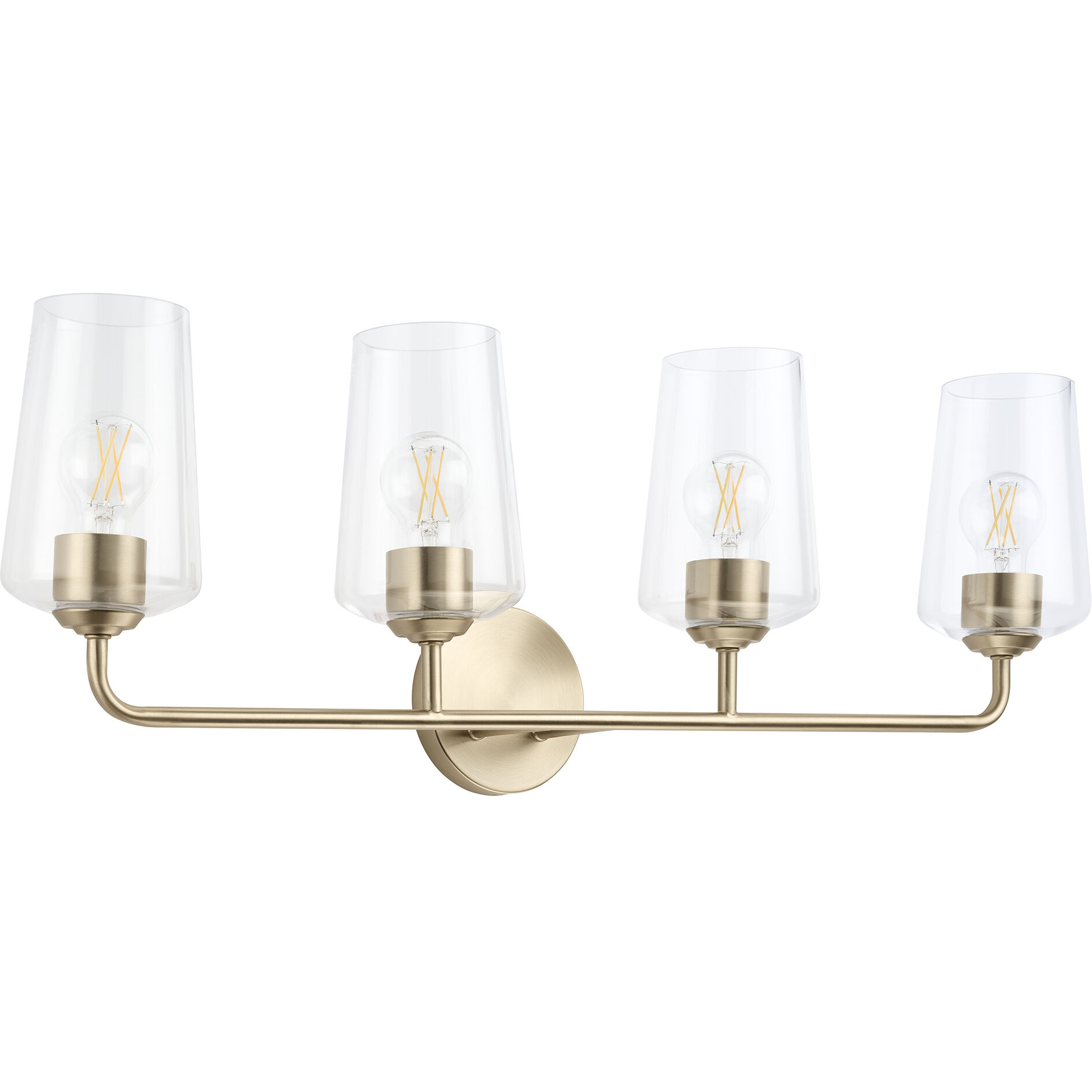 Celino 4 Light 32.5 inch Champagne Bronze Vanity Light Wall Light