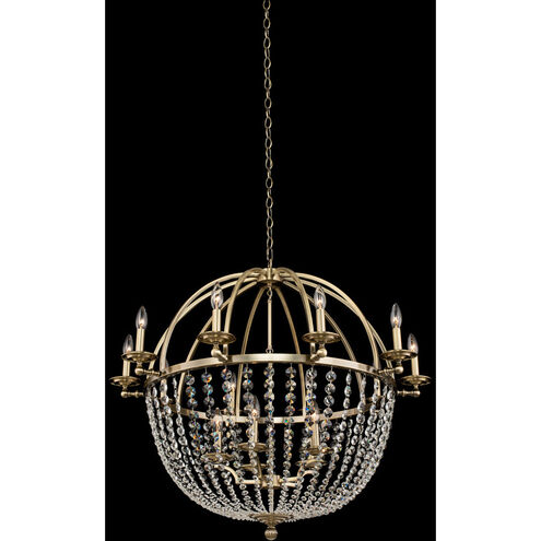 Pendolo 15 Light 37 inch Brushed Champagne Gold Chandelier Ceiling Light in Firenze