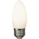 Branded Lamps LED T - Torpedo M - E-26 Medium 4 watt 120 2700K Light Bulb