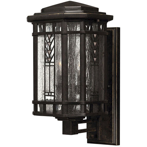 Tahoe LED 17 inch Regency Bronze Outdoor Wall Mount Lantern, Small