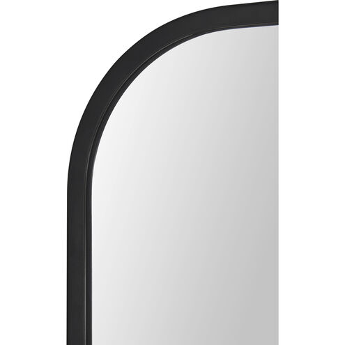 Jackline 36 X 24 inch Matte Black and Clear Mirror