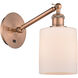 Ballston Cobbleskill 1 Light 5 inch Antique Copper Sconce Wall Light