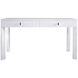 Checkmate 56 X 24 inch Checkmate White Console Table