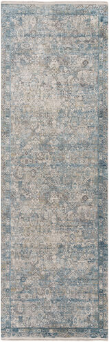 Solar 118 X 36 inch Gray Rug in 3 x 10, Runner