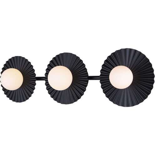 Payton 3 Light 28.5 inch Black Vanity Light Wall Light