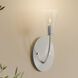 Jheni 1 Light 7 inch Brushed Nickel Wall Sconce Wall Light