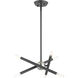Soho 6 Light 13 inch Scandinavian Gray Chandelier Ceiling Light