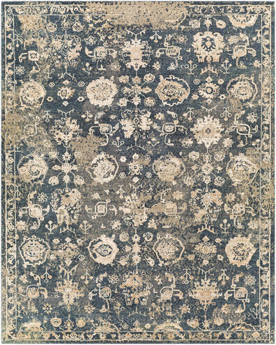 Sufi 120 X 96 inch Charcoal Rug in 8 x 10, Rectangle
