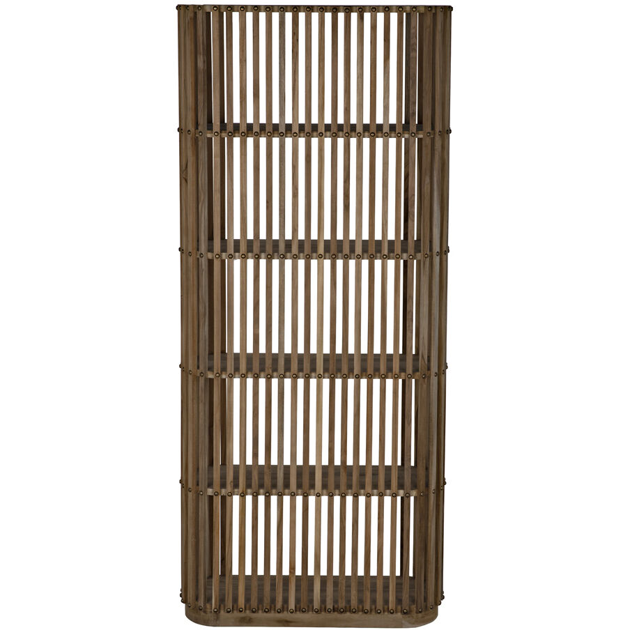 Opal Teak Bookcase, Small