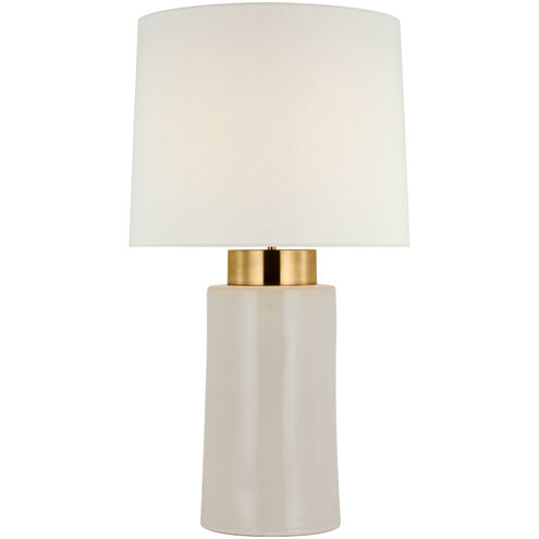 Visual Comfort Signature Collection Barbara Barry Xian 29.5 inch 15.00 watt Ivory and Soft Brass Table Lamp Portable Light BBL3638IVO/SB-L - Open Box