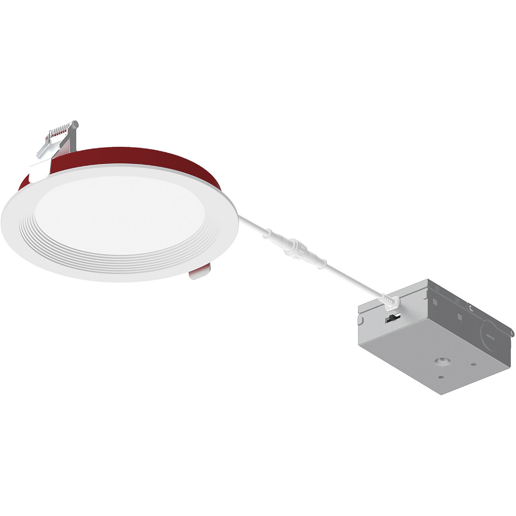 FR01 Matte Powder White Recessed