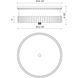Alora Mood Rue 3 Light 14.25 inch Warm Bronze Flush Mount Ceiling Light