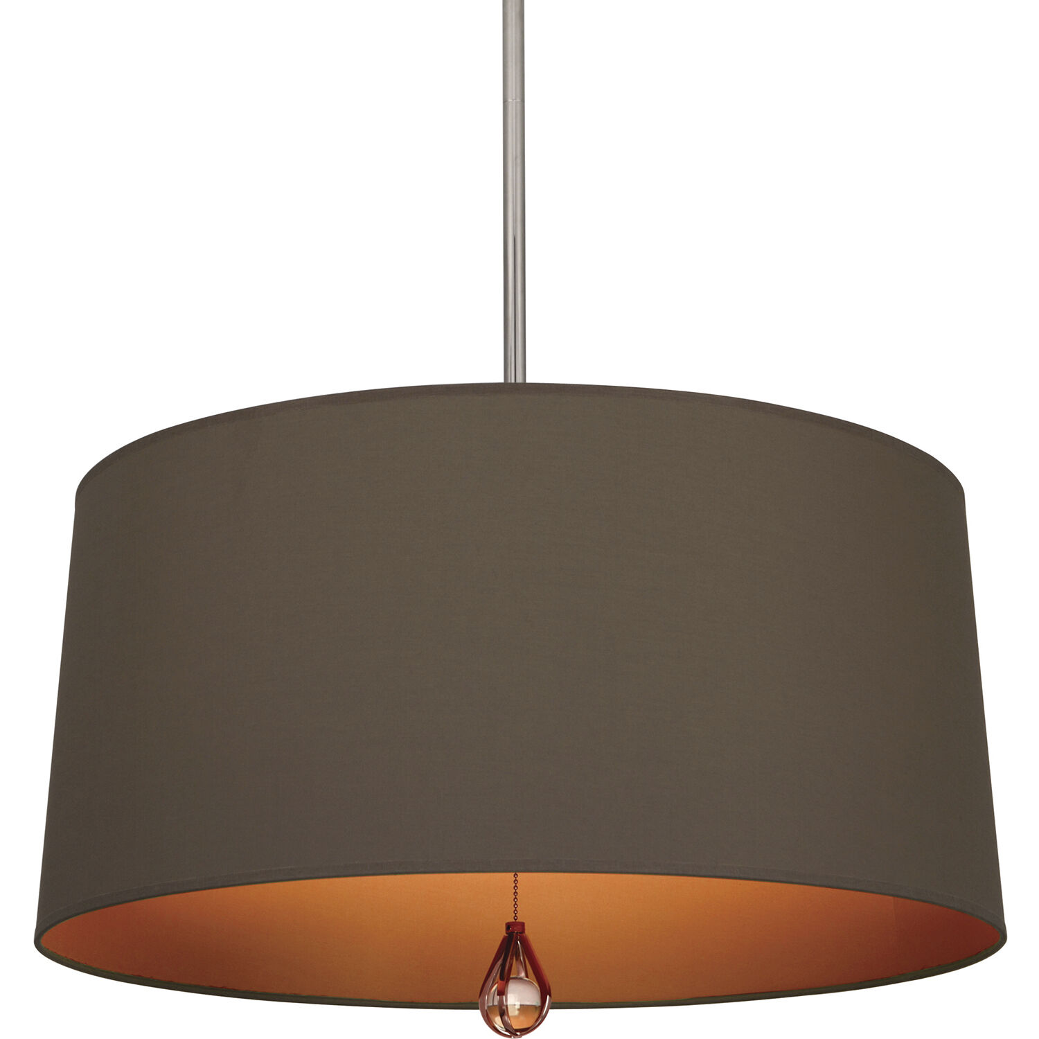 Williamsburg Custis 3 Light 15 inch Polished Nickel Pendant Ceiling Light in Revolutionary Storm With William Of Orange