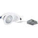 M-Curve Matte Powder White Recessed, Selectable CCT