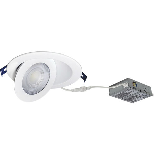 M-Curve Matte Powder White Recessed, Selectable CCT