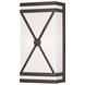 Allison 2 Light 7 inch Bronze ADA Wall Sconce Wall Light