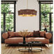 Atherton 5 Light 24 inch Warm Brass Pendant Ceiling Light