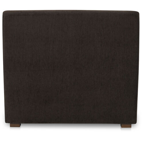 Amelia Dark Brown Slipper Chair