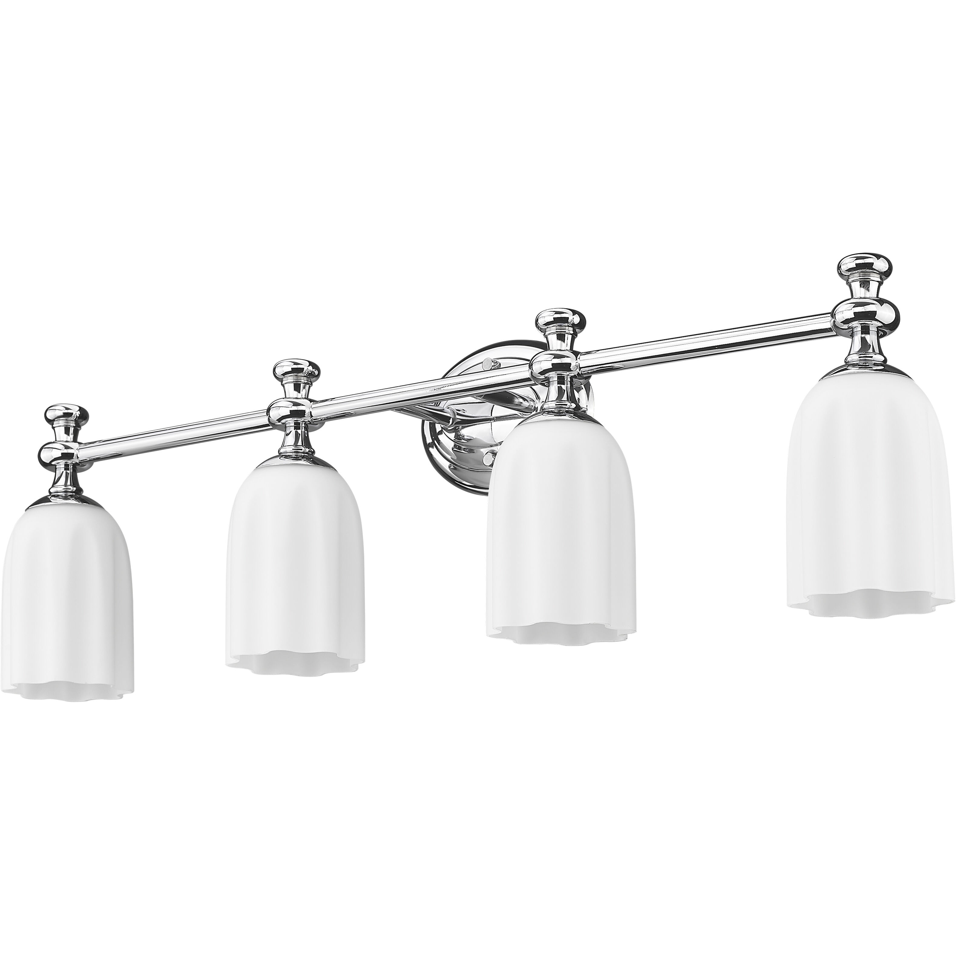 Orion 4 Light 31.25 inch Chrome Bath Vanity Light Wall Light