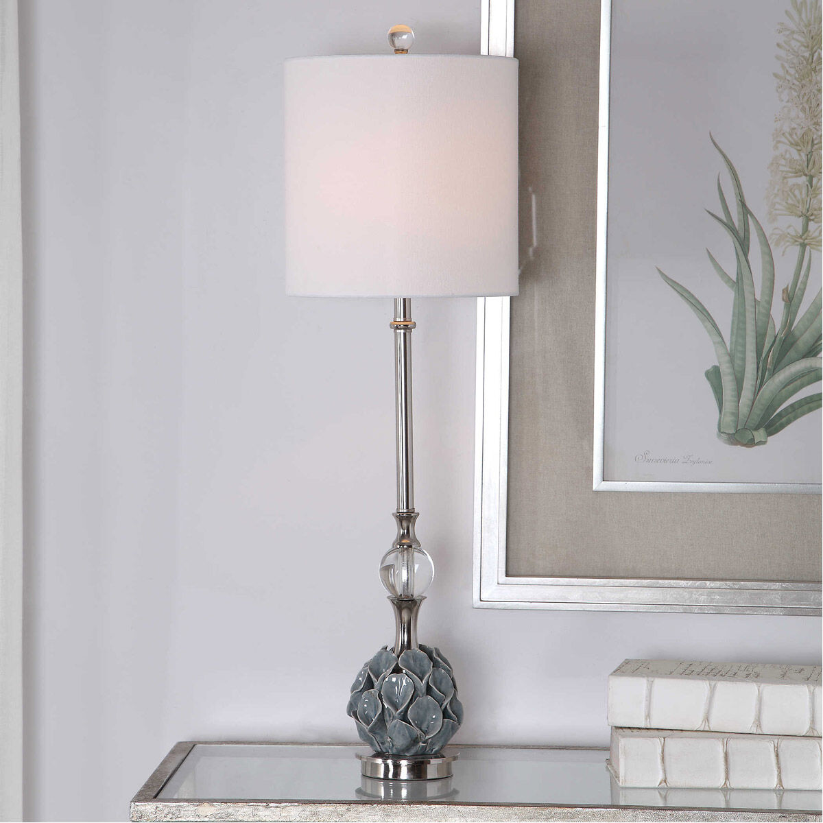Blue buffet lamps online