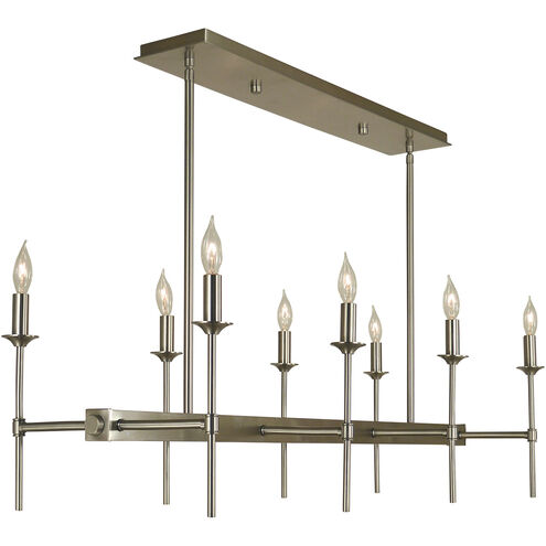 Chandler 8 Light 40 inch Antique Brass Island Chandelier Ceiling Light