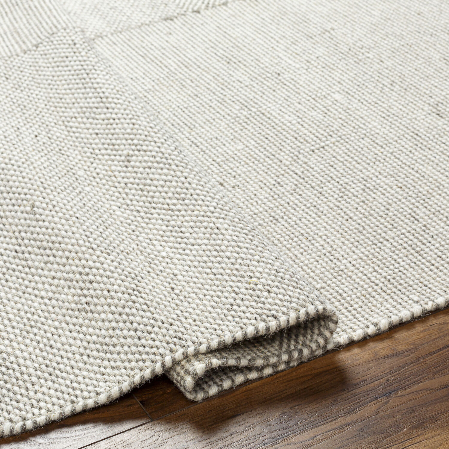 Vivian 120 X 96 inch Cream Rug, Rectangle