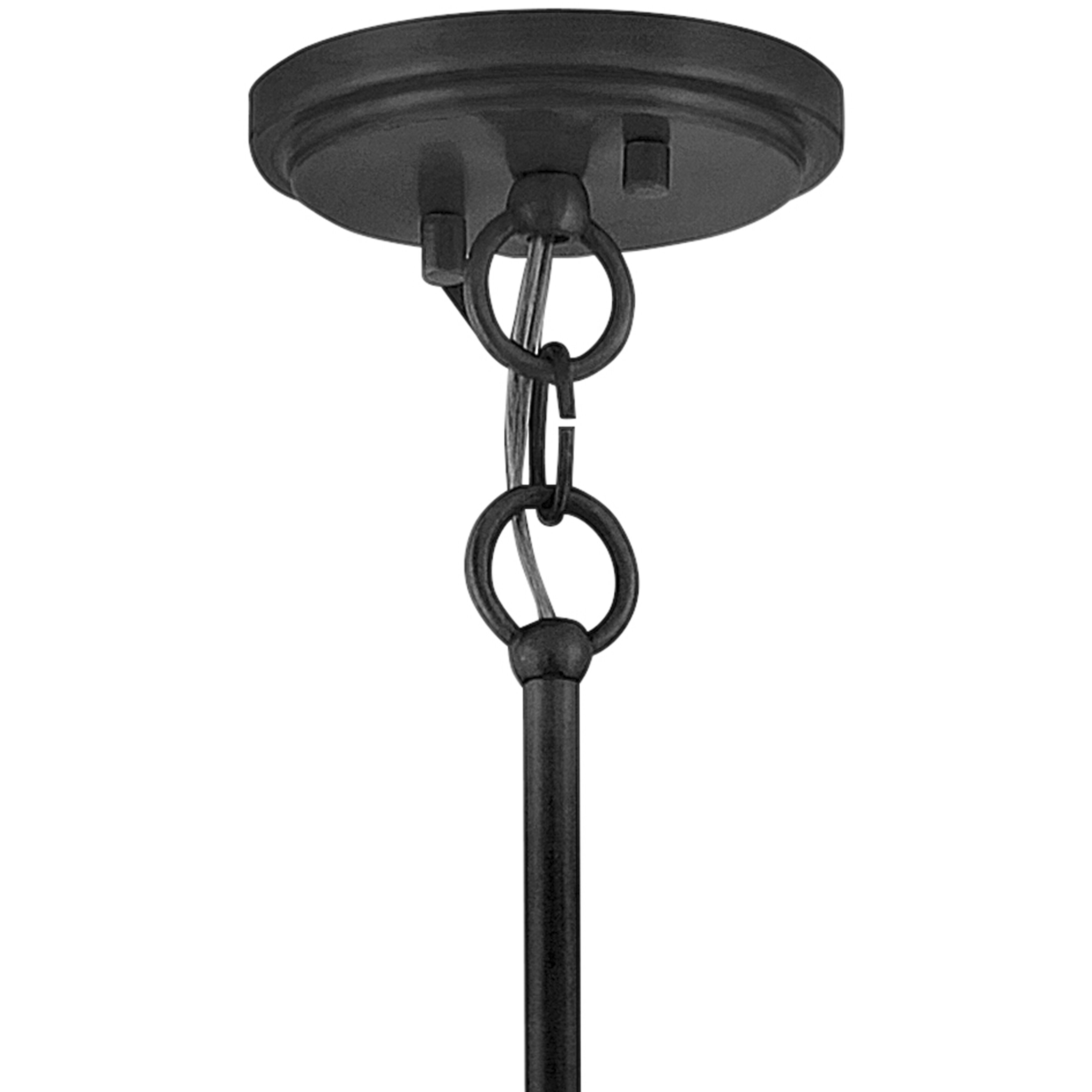 Clarke 1 Light 16.25 inch Black Pendant Ceiling Light